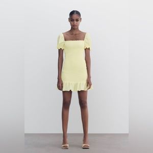 Zara Textured Weave Dress